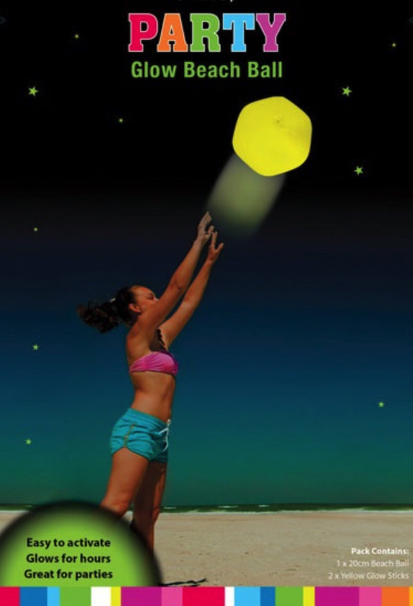 GLOW BEACH BALL